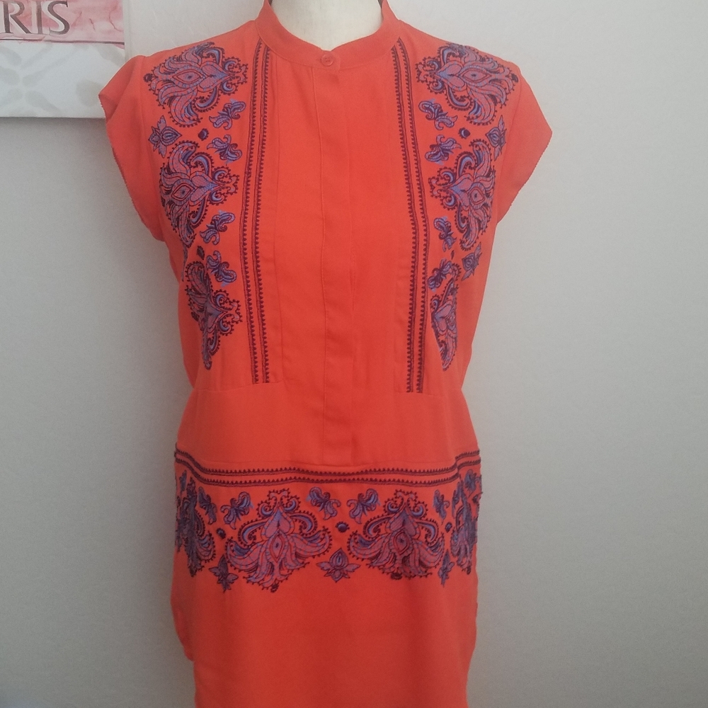 THML Embroidered Top Size Small